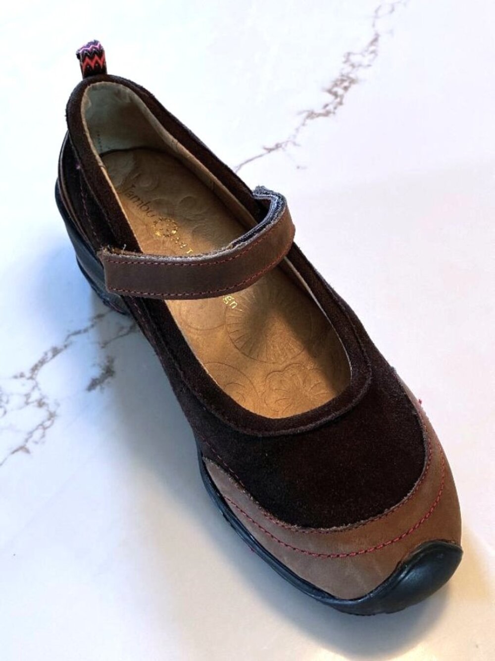 *GUC* Jambu Formosa Womens Mary Jane Flats Shoes Brown Coral 7M All Terra Design